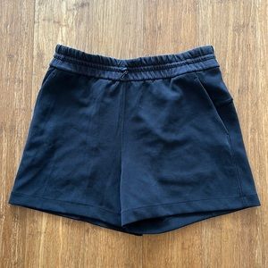 Lululemon black softstreme shorts